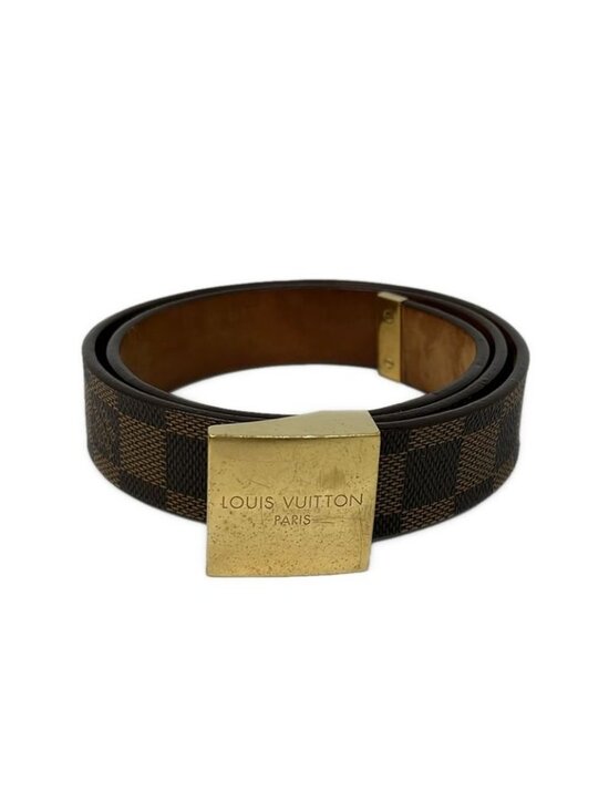 Louis Vuitton Belt Ceinture Carre Ebene main image 10